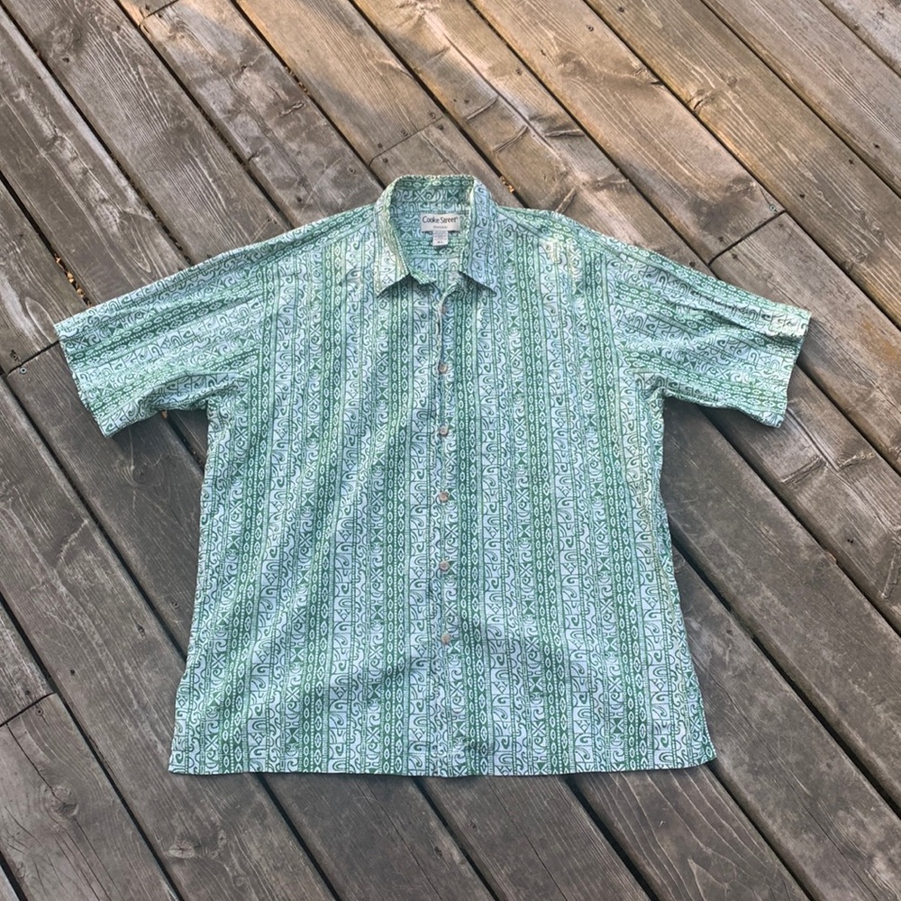 Authentic Cooke Street Hawaiian Button up Shirt